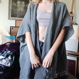 Aerie Poncho Cardigan